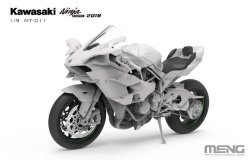画像5: モンモデル[MENMT-011]1/9 カワサキ Ninja H2R 2018