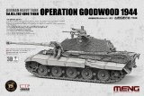 モンモデル[MENES-011]1/35 ドイツ 重戦車 キングタイガーグッドウッド作戦 (1944) (フルインテリア)