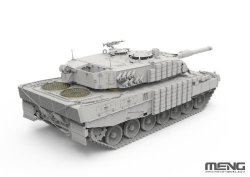画像2: モンモデル[MENTS-058]1/35 ドイツ 主力戦車 レオパルト 2A4 (ウクライナ戦線)