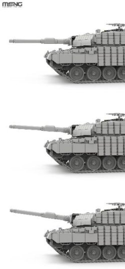 画像8: モンモデル[MENTS-058]1/35 ドイツ 主力戦車 レオパルト 2A4 (ウクライナ戦線)