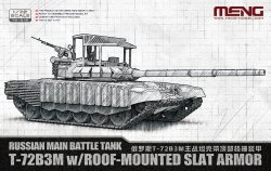 画像1: モンモデル[MEN72-015]1/72 ロシア主力戦車 T-72B3Mコープケージ装甲