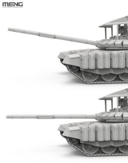画像7: モンモデル[MEN72-015]1/72 ロシア主力戦車 T-72B3Mコープケージ装甲