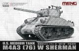 モンモデル[MEN72-019]1/72 アメリカ 中戦車 M4A3(76)Wシャーマン