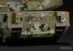 画像4: モンモデル[MENTS-062a]1/35 中国 主力戦車 ZTZ-100アキュレートカラーバージョン