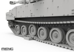 画像9: モンモデル[MENTS-061]1/35 アメリカ M109A7 パラディン155mm 自走榴弾砲