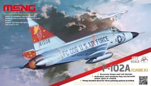 画像1: モンモデル[MENDS-003]1/72 F102A デルタダガー戦闘機(ケース X) (1)