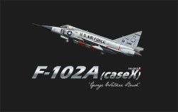 画像1: モンモデル[DS-003s]1/72 F-102A デルタダガー戦闘機(ケース X) ジョージ・W・ブッシュ機