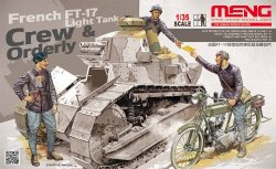 画像1: モンモデル[MENHS-005]1/35 フランス軽戦車FT-17乗員と通信兵セット