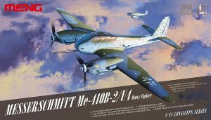 画像1: モンモデル[MENLS-001]1/48 メッサーシュミット Me-410B-2/U4 重戦闘機 (1)