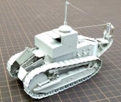 画像2: モンモデル[MENES-002]1/35 フランス ルノーFT T.S.F通信戦車（限定生産）
