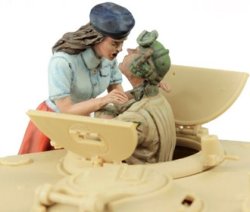 画像2: モンモデル[MENES-006]1/35 勝利のキス M4A3(76)W 限定版