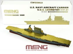 画像1: モンモデル[MENES-007]1/700 アメリカ海軍 航空母艦 レキシントン (CV-2) エクストリームエディション