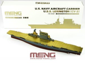 画像1: モンモデル[MENES-007]1/700 アメリカ海軍 航空母艦 レキシントン (CV-2) エクストリームエディション (1)