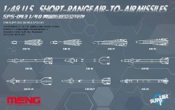 画像1: モンモデル[MENSPS-043]1/48 アメリカ近距離空対空ミサイル