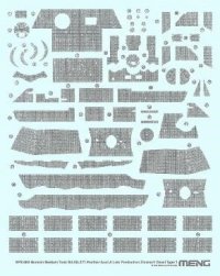 モンモデル[MENSPS-050]1/35 パンターA後期型用ツィンメリットコーティング タイプA(縦1）