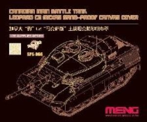 画像1: モンモデル[MENSPS-066]1/35 カナダ主力戦車 レオパルド C2 メクサス用キャンバスカバー (1)