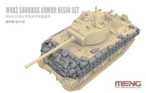 画像1: モンモデル[MENSPS-070]1/35 M4A3サンドバッグ (レジン製) (1)