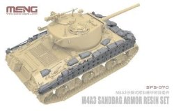 画像2: モンモデル[MENSPS-070]1/35 M4A3サンドバッグ (レジン製)