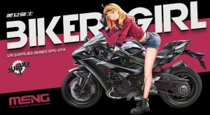 画像1: モンモデル[MENSPS-074] 1/9 バイクガール (1)