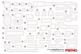 モンモデル[MENSPS-082]1/700 中国人民解放軍 海軍 航空母艦 山東マスキングシート (モンモデル PS-006用)