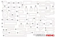 モンモデル[MENSPS-082]1/700 中国人民解放軍 海軍 航空母艦 山東マスキングシート (モンモデル PS-006用)