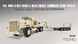 画像1: モンモデル[MENSS-013]1/35 アメリカ M911(8x6)戦車運搬トラック＆M747トレーラーセット (1)