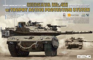 画像1: モンモデル[MENTS-036]1/35 イスラエル主力戦車メルカバ Mk.4M   トロフィーアクティブ防護システム搭載 (1)
