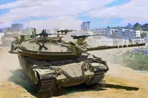 画像1: モンモデル[MENTS-040]1/35 イスラエル主力戦車 マガフ 6B ガル・バタシュ (1)