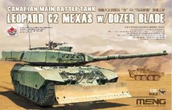 画像1: モンモデル[MENTS-041]1/35 カナダ主力戦車 レオパルト C2 メクサス W/ドーザーブレード