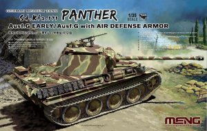 画像1: モンモデル[MENTS-052]1/35 ドイツ 中戦車 Sd.Kfz.171 パンター G型前期型 w/対空装甲装備型 (1)