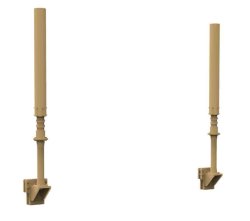 画像6: モンモデル[MENTS-032]1/35 アメリカ海兵隊 M1A1 AIM/アメリカ陸軍 M1A1 TUSK エイブラムズ戦車