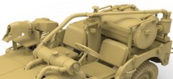 画像5: モンモデル[MENVS-012]1/35 イギリス小型軍用車両ワスプ火炎放射器搭載型