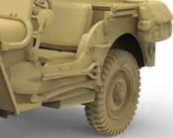 画像8: モンモデル[MENVS-011]1/35 アメリカ軍 小型軍用車両