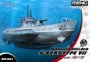 画像1: モンモデル[MENWB-003]ウォーシップビルダーシリーズUボート VII型 (1)