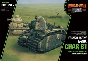 画像1: モンモデル[MENWWT-016]WWT フランス 重戦車 シャール B1 (1)