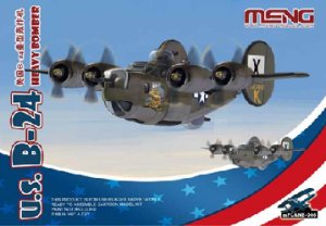 画像1: モンモデル[MENMPL-006]mプレーンシリーズ アメリカB-24重爆撃機 (1)