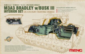 画像1: モンモデル[MENSPS-017]1/35 M3A3ブラッドレーBUSKIII騎兵戦闘車インテリアセット (1)