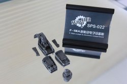 画像2: モンモデル[MENSPS-022]1/72 F-106Aコックピットと電子部品（レジン）