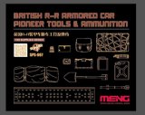 モンモデル[MENSPS-067]1/35 イギリスR-R装甲車用 アクセサリーパーツ (レジン製)