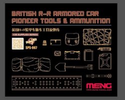 画像1: モンモデル[MENSPS-067]1/35 イギリスR-R装甲車用 アクセサリーパーツ (レジン製)