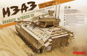 画像1: モンモデル[MENSS-006]M3A3ブラッドレーBUSKIII騎兵戦闘車 (1)