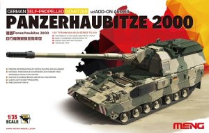 画像1: モンモデル[TS-019]1/35 ドイツPanzerhaubitze 2000自走榴弾砲増加装甲付き (1)