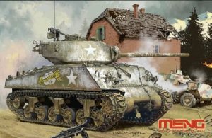 画像1: モンモデル[MENTS-043]1/35 アメリカ中戦車 M4A3(76)W (1)