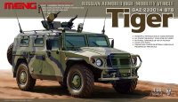 モンモデル[MENVS-003]1/35 ロシアGAZ-233014 STS 高機動装甲車タイガー