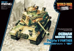 画像1: モンモデル[MENWWT-007]WWT ドイツ中戦車 パンター