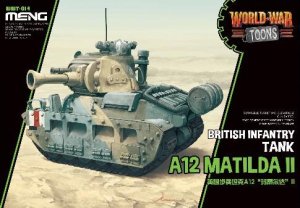 画像1: モンモデル[MENWWT-014]WWT イギリス歩兵戦車 A12 マチルダII (1)