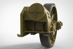 画像2: FuryModels[FM35010]1/35　M5/M5A1軽戦車/M8自走砲用誘導輪&サスペンションセット