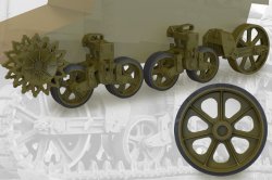 画像1: FuryModels[FM35012]1/35　M3/M3A1/M5軽戦車用転輪&サスペンションセット