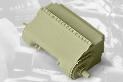 画像2: FuryModels[FM35020]1/35　M4シャーマン戦車用ワンピースデファレンシャルカバー（鋳造型 E8543）