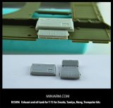 Miniarm[B35096]T-72排気管・オイルタンクセット(ズベズダ/タミヤ/モンモデル/トランペッター用)